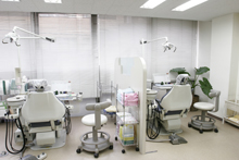 東京都立川市高松町近藤歯科クリニック歯周病相談室の診療室